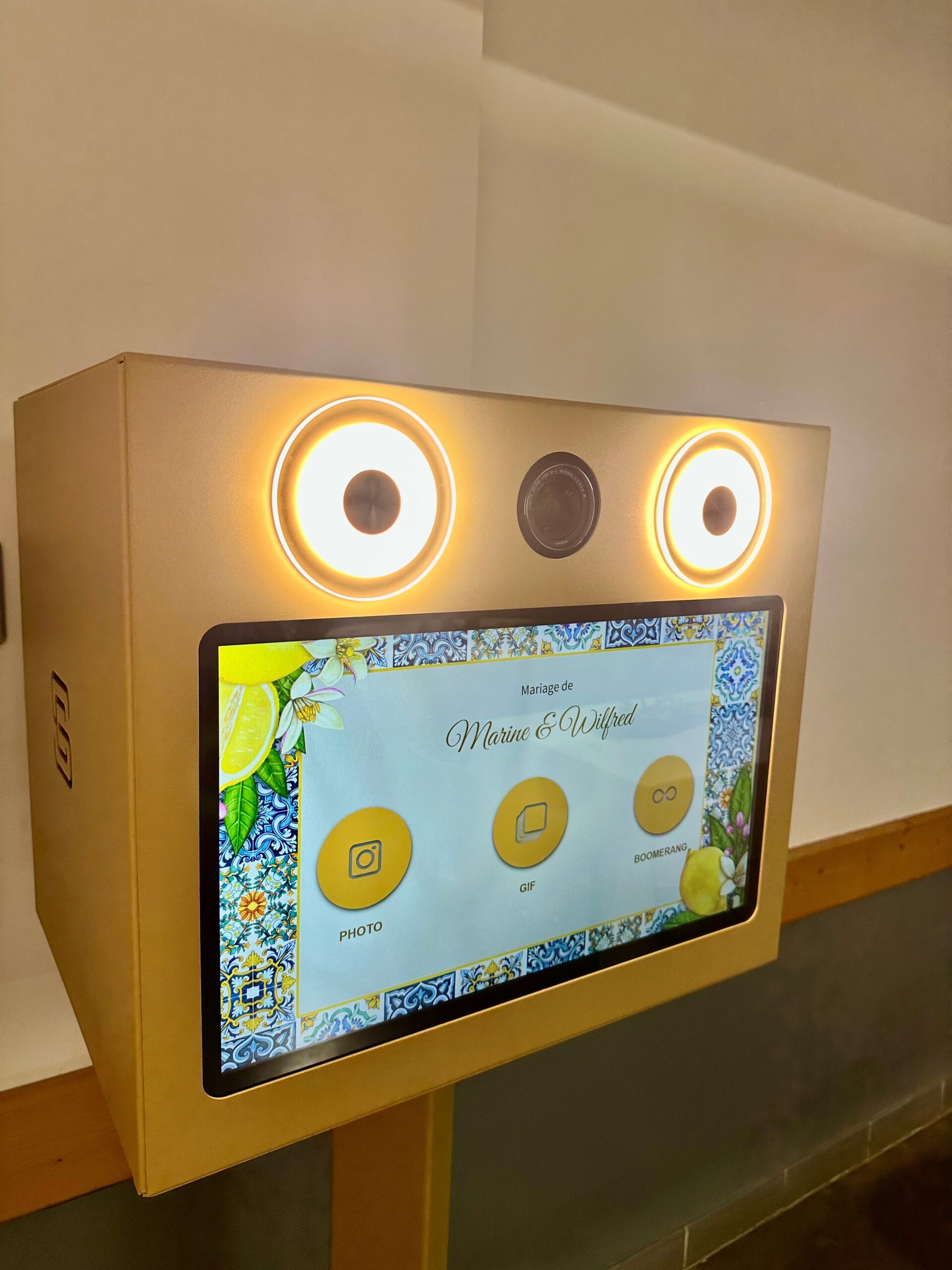 photobooth doré 3