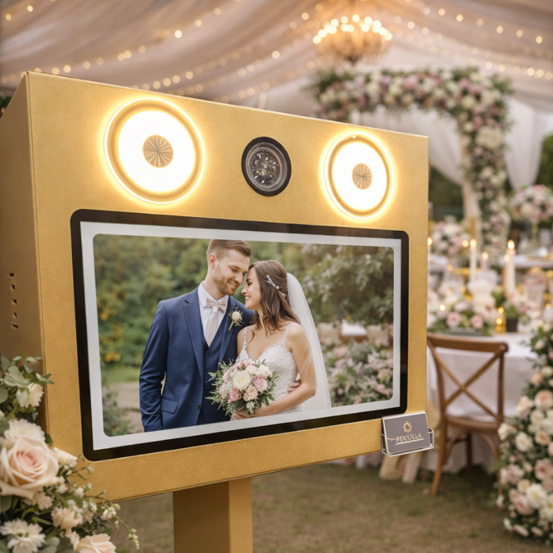 Borne photo pour un mariage
